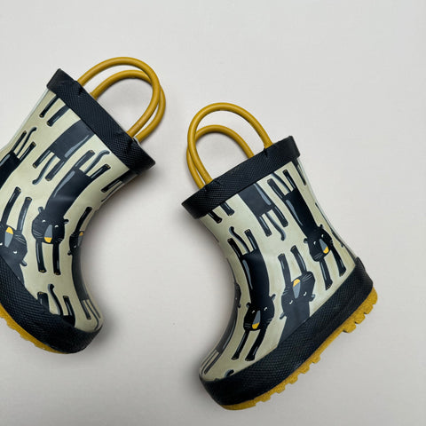 Patterned Wellies UK3