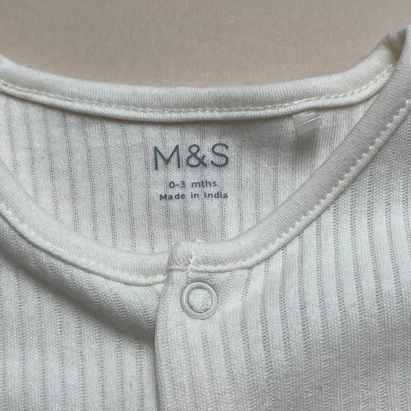 M&S Sleepsuit 0-3M