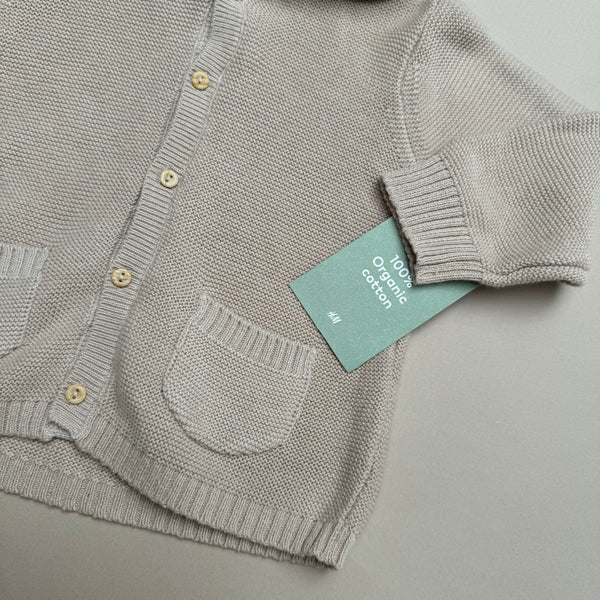 H&M Hooded Cardigan 4-6M