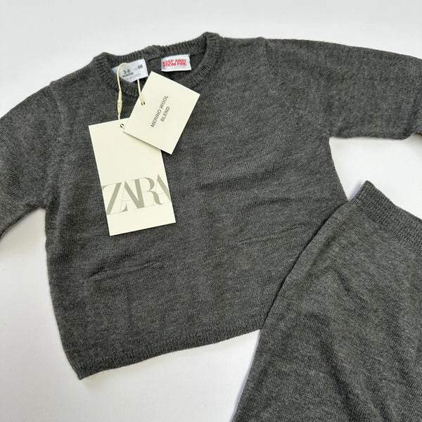 Zara Merino Wool Set 3-6M