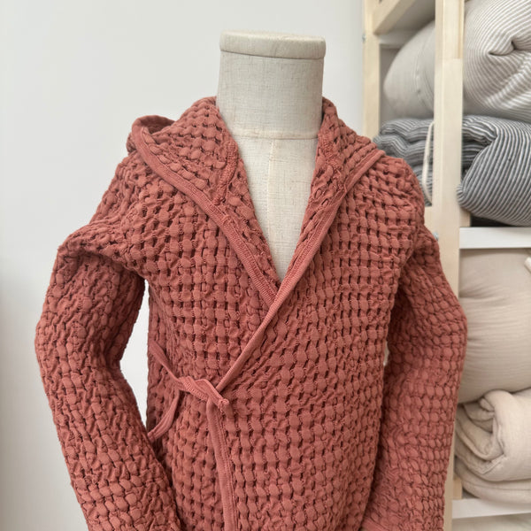 Moumout Waffle Dressing Gown 4Y