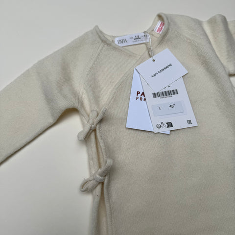 Zara 100% Cashmere Suit 1-3M