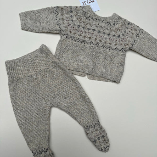 Zara Knitted Set 0-1M