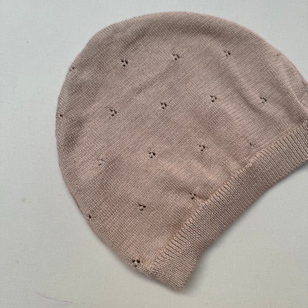 Pointelle Hat 18-24M