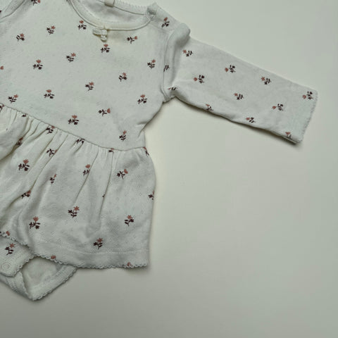 Quincy Mae Frilled Body 3-6M