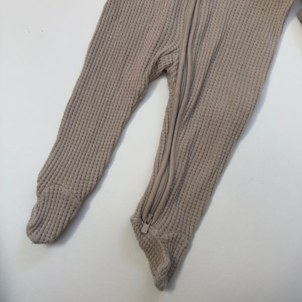 Mori Waffle Sleepsuit 0-3M