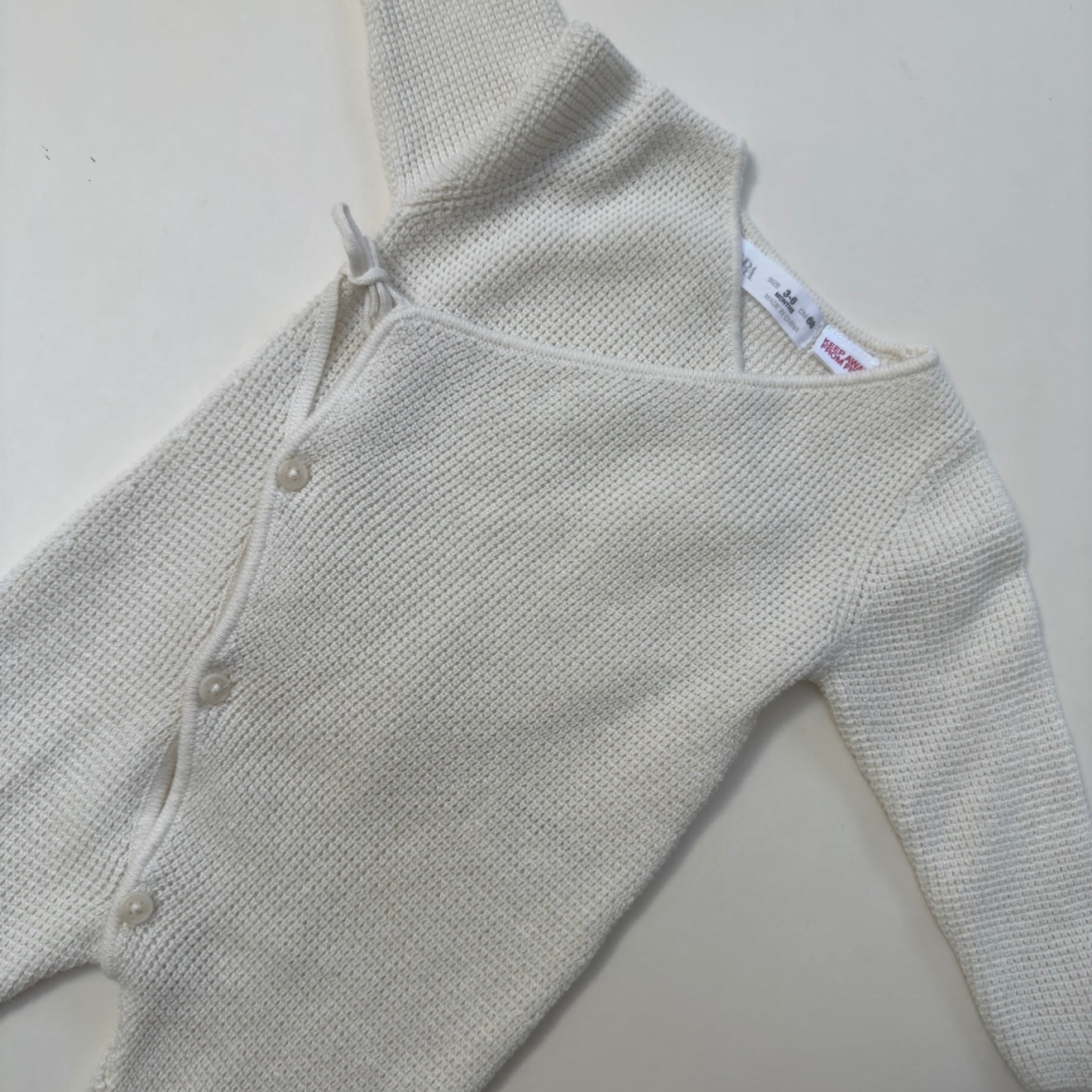 Zara Knitted Suit 3-6M