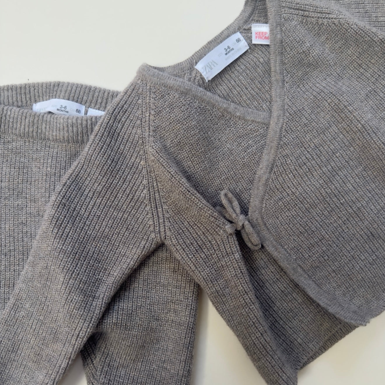 Zara Knitted Set 3-6M