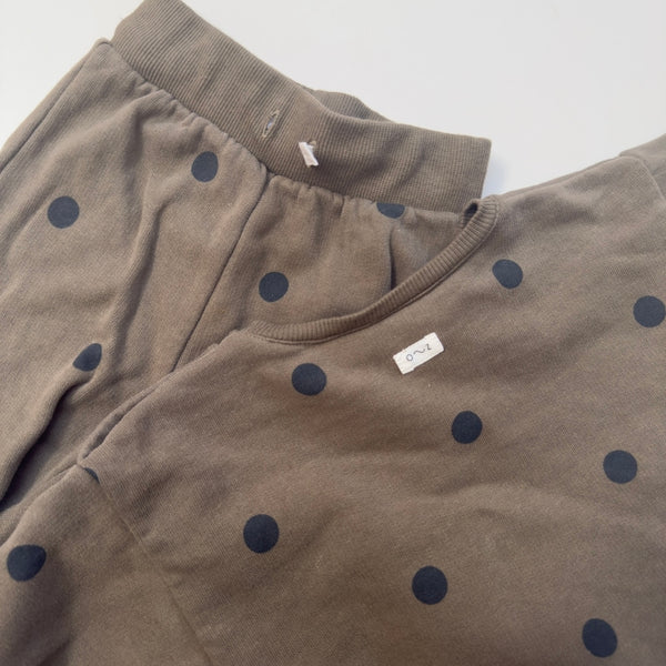 Organic Zoo Sweat Set 3-6M