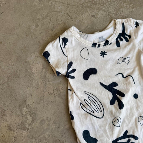Organic Zoo Capri Bodysuit 0-3M