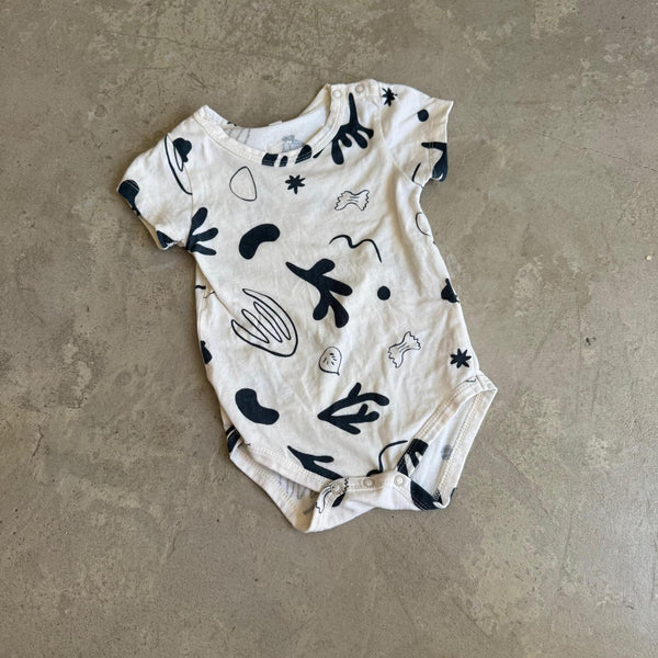 Organic Zoo Capri Bodysuit 0-3M