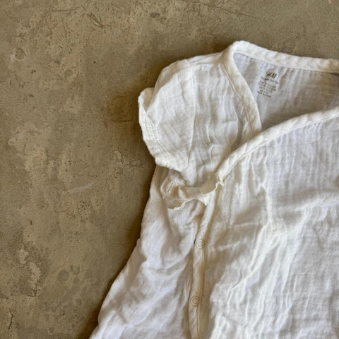 H&M Muslin Romper 6-9M