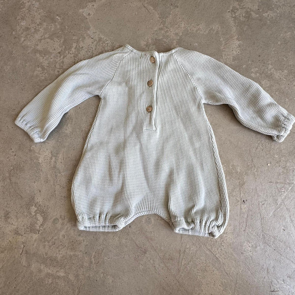 Zara Waffle Romper 1-3M