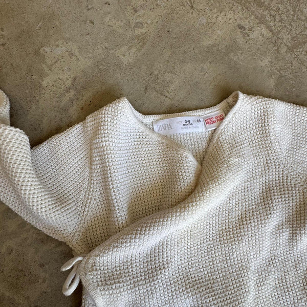 Zara Knitted All In One 3-6M