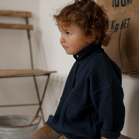 Organic Zoo Fleece Sweatshirt 2-3Y